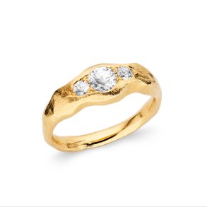 14kt. Rguld ringe big