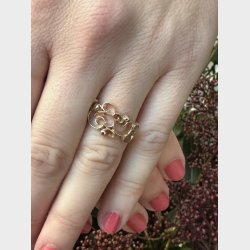 14kt. "Barok ringen" big