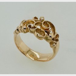 14kt. "Barok ringen" big
