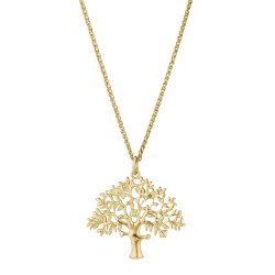 ."Livets tr" 25 mm 5 brill. 14kt originalen design Kim Colding