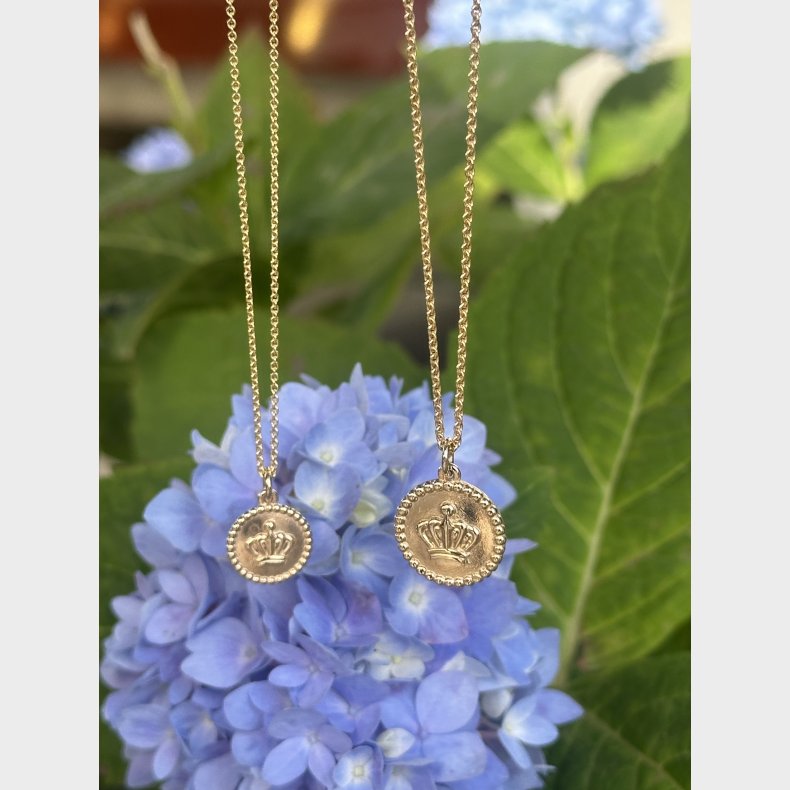 Konge vedhng - en Dronning vrdig 15 mm