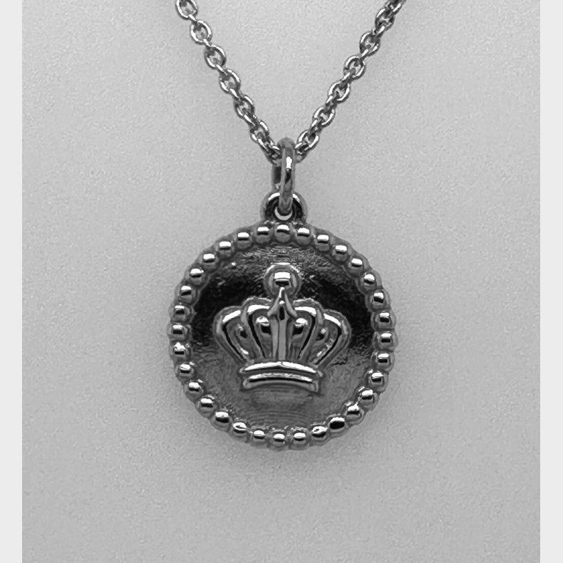 Konge vedhng - en Dronning vrdig 15 mm