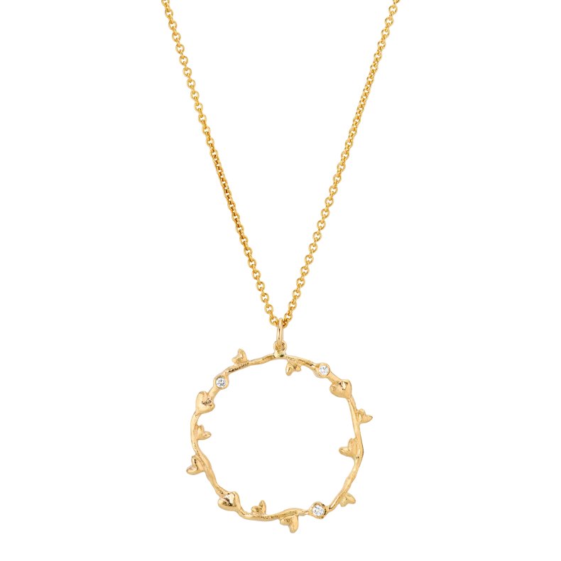 14kt."Lulo cirkelen big" Colding design