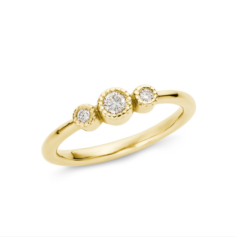 "Rokoko ringen" med brillanter