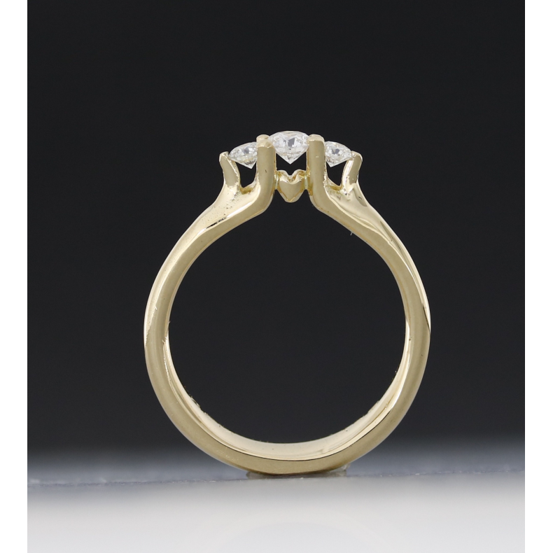 14kt."Colntessa ringen 3" Colding design