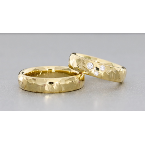 Unikke vielsesringe Colding design       *