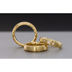 Unikke vielsesringe Colding design        *