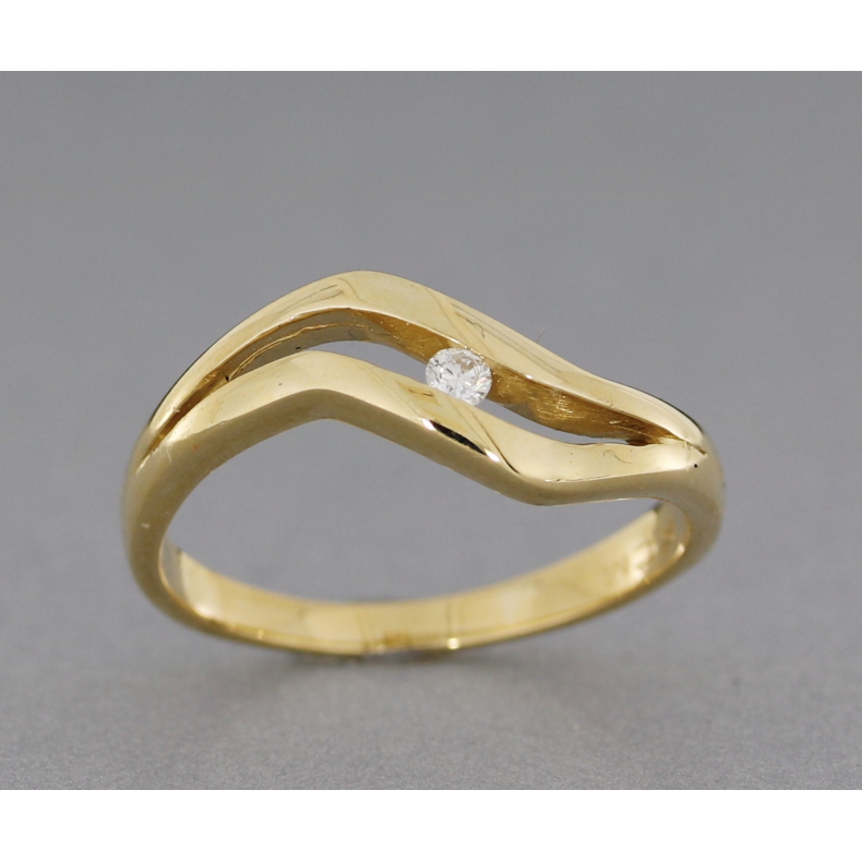 14kt."Stark ringen" Colding design